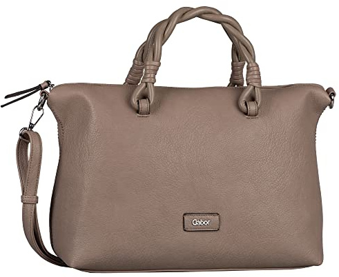 Gabor bags , MAJA, Damen, Henkeltasche mit langem Schulteriemen, one size, beige, 36x12,5x22,5cm