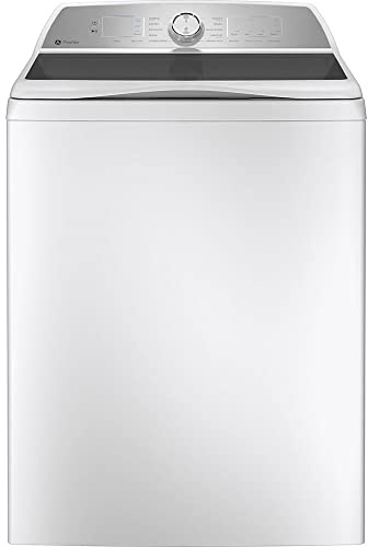28-Inch Top Load Smart Washer, 5.0 Cu. Ft., 12 Wash Cycles, 7 Wash Options, Smarter Wash Technology, Wi-Fi Enabled, Smart FlexDispense™White