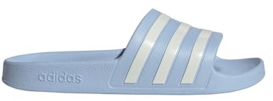 adidas Adilette Aqua vattenrutschkanor för kvinnor, Zero Metallisk Zero Metallisk Blå, 38 EU