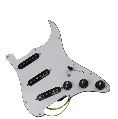 7-Wege-Typ, Vollständig Aufgerüstete SSS-Schlagbrett-Tonabnehmer, Single-Coil-Tonabnehmer-Set, Verkabelung, Geeignet Für Gitarre vorverdrahteter Tonabnehmer Schlagbrett (Color : 20)