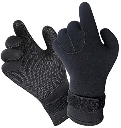 RajoNN Tauchhandschuhe, Tauchhandschuhe, Neopren-Neoprenanzug-Handschuhe, Surf-Handschuh für Wassersport