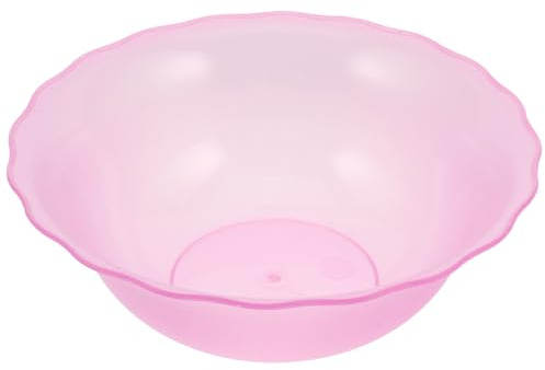 Healeved Lavabo De Salon De Beauté Compact 8.66 Pouces Bac À Eau Pour Se Laver Le Visage En Plastique Dépoli Design Bord Décoratif Portable Pour Soins Du Visage