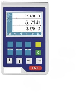 Digital Readout, Magnetic Grating Ruler Encoder Small Lathe Display Encoder DRO Signal Optical Linear Scale Balance Milling Machine,Simple Operation(YH800-3A)
