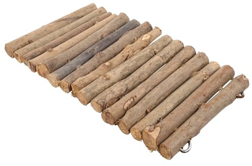 DIYEAH Cachette pour Reptiles en Bois Naturel, Plateforme De Repos pour Tortues, Grotte Habitable, Taille Moyenne, Habitat Terrarium, Adaptée Aux Petits Reptiles Et Tortues