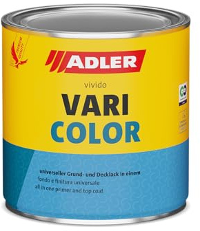 ADLER Varicolor, 750ml, C12 174/7 Brautkleid, Grau, Holzlack, Innen und Außen, wasserbasiert, schnelltrocknend, strapazierfähig, geruchsarm