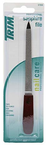 Henckels Saphirnagelfeile, 18 cm, Glas, Blau, Nagelfeile