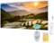 Bringer Imagen calefacción por infrarrojos con marco – calefacción con imagen – 120 x 60 x 1,8 cm – Kumano Japón