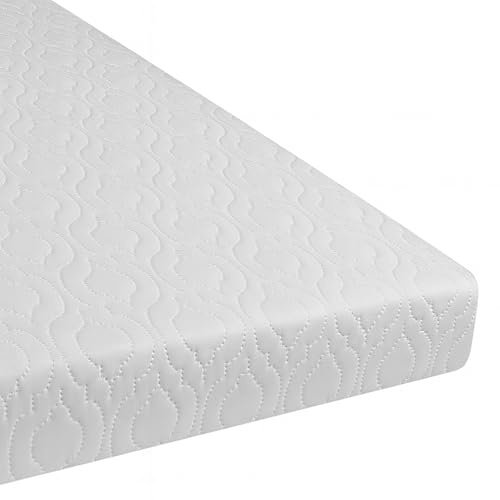Brillars® Baby Travel Cot Mattress – Toddler Bed, Crib Extra Thick Foam - Fits Most Graco/M&P Cots - Breathable & Hypoallergenic Removable Washable Cover (120cm x 60cm x 10cm)