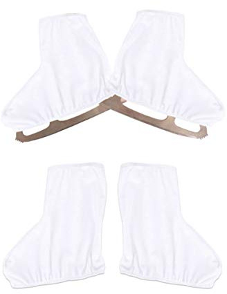 Veemoon Eiskunstlauf-überschuhe, Schlittschuh-Stiefelüberzüge Für Rollschuhe, Inline-Skates, Skating-Zubehör ((Weiß S)