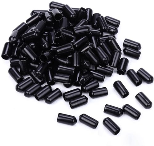 180PCS Pourers Dust Covers, Pour Spot Caps, Liquor Spout Covers, Olive Oil Liquor Bottle Pour Spout Cover, Black Rubber Pourer Cap,Wine Pourers Cover