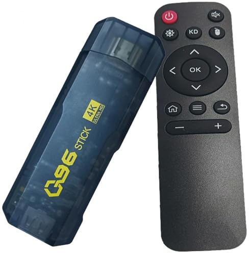 OISE ART STORE Trade Shop - TV Stick 4k Ultra HD con Telecomando Lettore Multimediale 16gb+256gb Androidtv