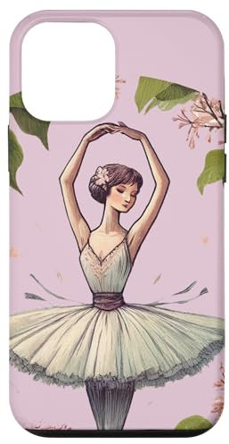 Custodia per iPhone 12 mini Ballerine Lillà Lillà Ballerine