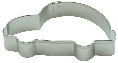 BekkiB - Cortador de galletas Auto - aprox. 7,2 x 3,6 cm - Molde de acero inoxidable apto para lavavajillas - Para hornear galletas - 8280