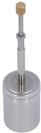 Infusor de café Tipo Prensa, Filtro de émbolo de Preparación de café, café de Prensa Francesa de Acero Inoxidable, Cafetera Resistente Al Calor