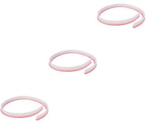 TEHAUX 6pcs Bendable Water Separation Strip Curved Shower Dam Barrier High-Grade Material Easy Install Leak