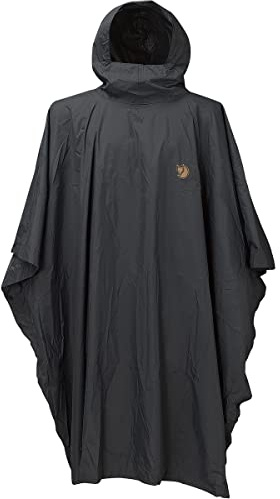 Fjällräven herr poncho regnmantel, grå (grafit 031), One size
