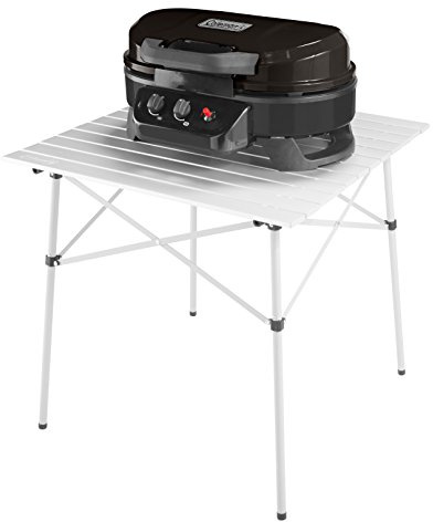 Coleman RoadTrip 225 Portable Tabletop Grill, 2-Burner Gas Grill with Matchless Ignition & Adjustable Temperature Control, 11,000 BTUs of Power for Grilling, Tailgating, Camping, BBQ, & More