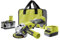 RYOBI 18 V ONE+ Akku-Winkelschleifer, Scheibendurchmesser 115 mm, inkl. 2,0 Ah Akku und Ladegerät R18AG-140S