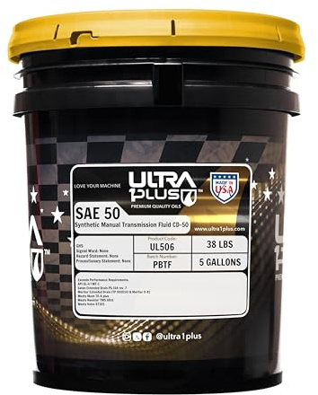ULTRA 1PLUS SAE 50 Full Synthetic Manual Transmission Fluids (CD-50) (5 Gallon Pail)