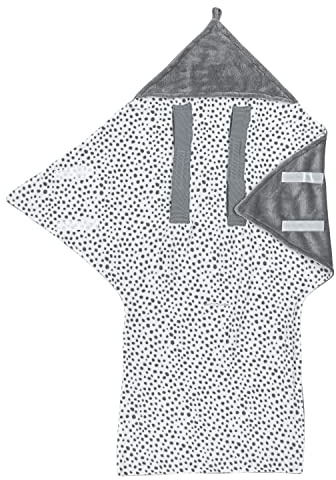 Meyco Baby Cheetah Fleece Einschlagdecke Grau