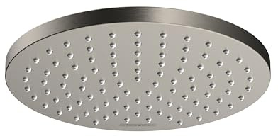 hansgrohe Vernis Blend 26277821 Regenduschkopf, 1 Strahl, gebürstetes Nickel, 1,75 GPM, 20,3 cm