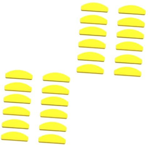 Beavorty 40 Piezas Bloque De Lijado De Uñas Limas De Uñas y Tampón Lima De Uñas Para Uñas Acrílicas Tampón De Uñas De Pedicura Tampón De Manicura Lima De Esponja Para Uñas Doble Cara Lustre