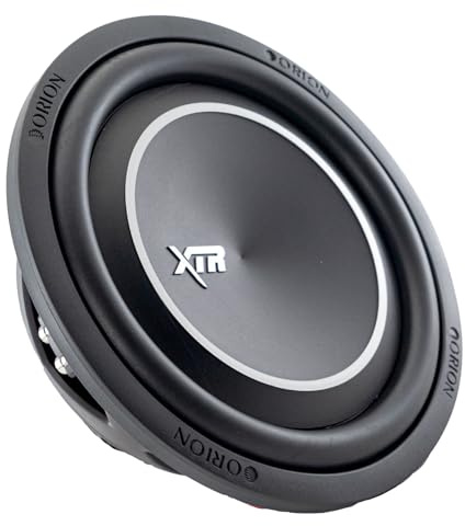 ORION XTR12SWD2 XTR Series 12” Shallow Mount Subwoofer, 500W RMS, 2000W Max Power, Dual 2 Ohm Voice Coils, Slim Profile for Tight Spaces, High-Performance Car Speaker for Car Audio Enthusiasts
