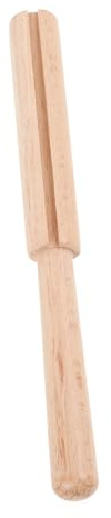 Gadpiparty Wooden Yarn Cutting Tool for Rug Yarn Embroidery Thread Stick Solid Wood DIY Craft Scissors Alternative Precise Thread for Needlework and Cross-Stitch Projects