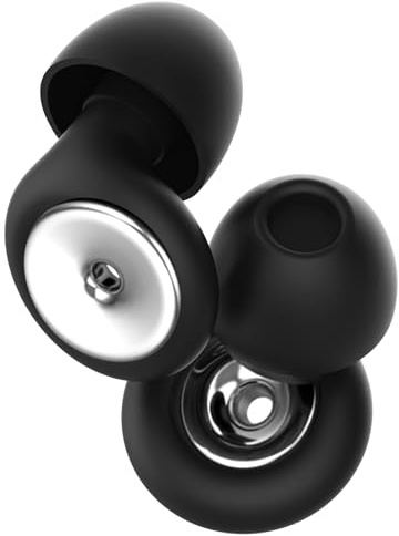 1 Paia Tappi Orecchie Dormire,Tappi per Orecchie Antirumore,Riutilizzabile,Morbido e confortevole,Protezione Antirumore per Sonno,Viaggi,Studio e Concerti,4 Taglie XS/S/M/L