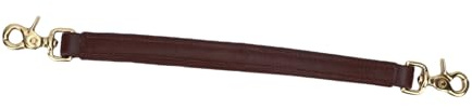 SPYMINNPOO Sangle de Maintien de Selle, Poignée d'équitation en Cuir avec Boucle en Laiton, Aide à l'entraînement Idéale pour les Débutants et les Enfants en équitation Occidentale (BROWN)