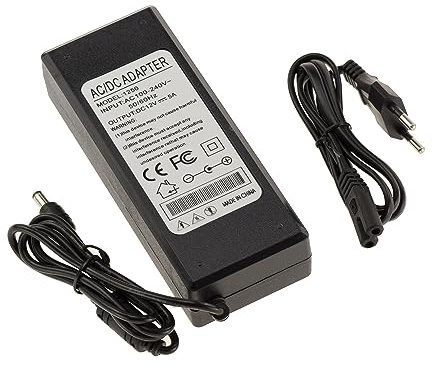KALEA-INFORMATIQUE Alimentation Secteur 220V vers 12V DC 5A 5.5x2.5mm | Alimentation secteur 220 V vers 12 V DC 5 A avec connecteur 5,5 × 2,5 mm.