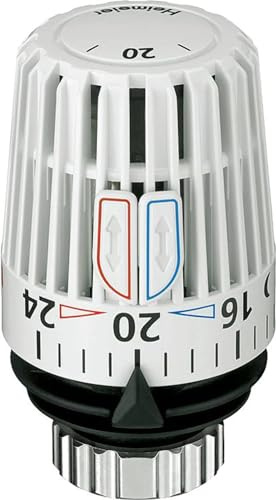 Heimeier Thermostatkopf Modell K 7000-00.500 mit Nullstellung weiß (Set: 10 Stück)