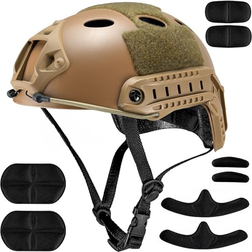 H World shopping esercito stile militare SWAT Combat PJ tipo casco veloce per CQB shooting Airsoft Paintball (de)