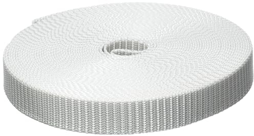 Schellenberg 31102 Cintino per tapparelle avvolgibili 23 mm x 12 m - sistema Maxi, cinghia tapparella grigio