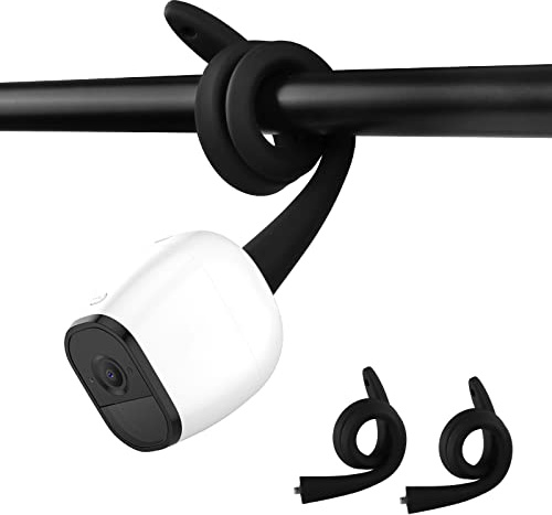 TIUIHU Versatile Twist Mount für Arlo Pro3/Pro 4/Pro 5/Ultra/Ultra 2/Essential 2 und Arlo Go Kamera- Verstellbare wasserdichte Silikonhalterung - für Innen- und Außenmontage