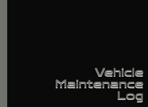 Vehicle Maintenance Log: Parts and Fluids Log Book, Repair and Service Record for Cars, Trucks, Jeeps, Classics, Motorcycles - 8.25 x 6 size