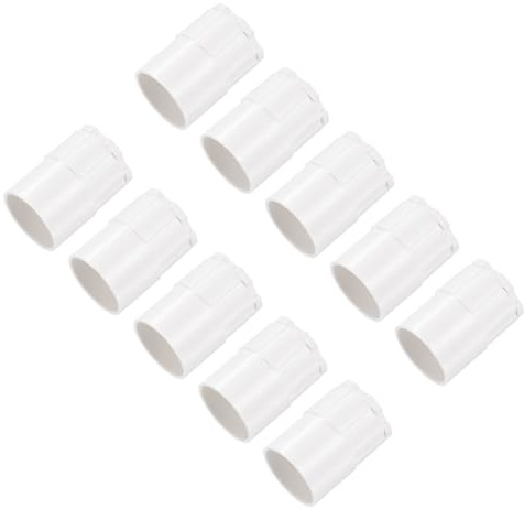 QUARKZMAN Adaptador de Tubo de PVC Macho con Tuerca de Bloqueo para Abrazadera de Tubo de 16 mm, Sellado de Conexión para Caja de Conexiones, Paquete de 20 Unidades