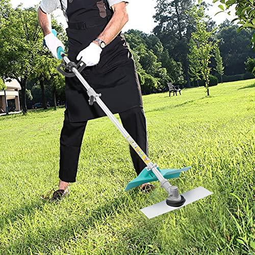 Tagliaerba a batteria da 24 V, 1300 W, in alluminio con lama in lega, manico telescopico con motore senza spazzole, tagliaerba elettrico da giardino