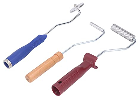 Glasfaser-Rollen-Werkzeugset für die Badewannenreparatur, Stabiles Laminier-Luftblasenrollen-Set aus Aluminiumlegierung, Arbeitssparendes Fiberglas-Farbroller-Werkzeug für