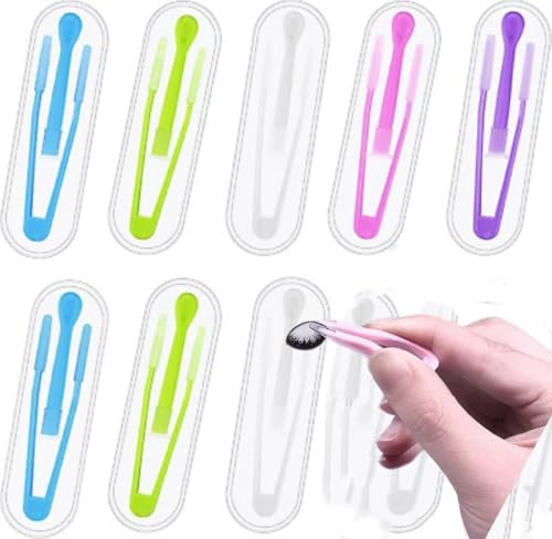 5Pcs Colorful Contact Lens Tool Case Set Remover and Inserter, Contact Applicator with Soft Tip, Suitable for Contact Lens User Practical Tools Contact Lens Care