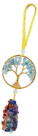 FUNOMOCYA Decorazioni Di Cristallo Per Alberi Ciondolo Di Cristallo Decorazioni Sospese Pendenti Per Lampade Ornamenti Per Finestre Parti Fai Da Te
