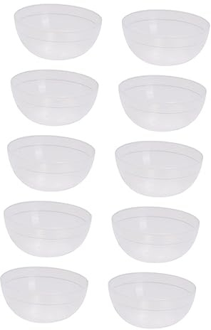 DEARMAMY 30stücke Gesichtsmaske Rührschüssel Aus Hochwertigem Pvc-material Für Diy-spa Und Schönheitsmasken Leicht Zu Reinigen Und Stabil Für Heimgebrauch Oder Kosmetikstudio