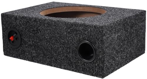 CTIRCHIU Contenitore per Subwoofer per Auto Mini Subwoofer 8 Pollici Sigillato, Box Chiuso Moquette per Bassi Potenti