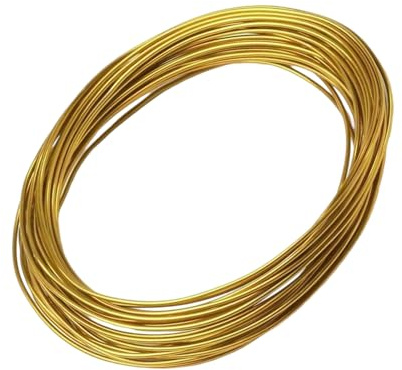 Alambre de aluminio para manualidades, alambre de modelado de aluminio, accesorios para pulsera, collar, envoltura de piedras preciosas