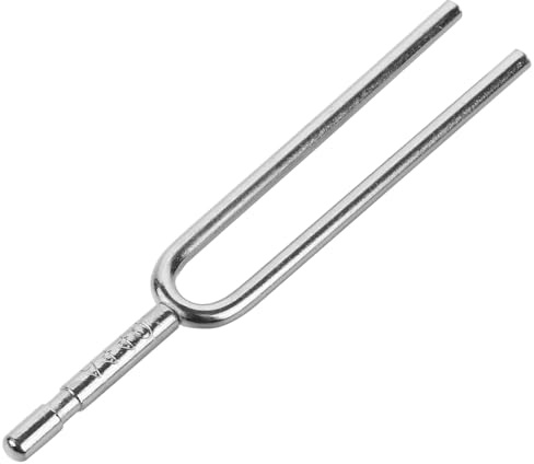 MAGICLULU Standard Stimmgabel a 440 Hz Aus Metall Klarer Ton Für Gitarre Violine Bratsche Cello Professionelles Musikinstrument Tuning