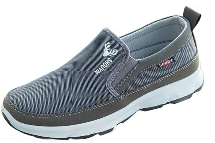 Tygskor herr sommar, herrskor, sneakers, segelskor, slip-on, fritidsskor utan skosnören, promenadskor, mjuk sula, arbetsskor, andas, slip-skor, lätta, halvskor