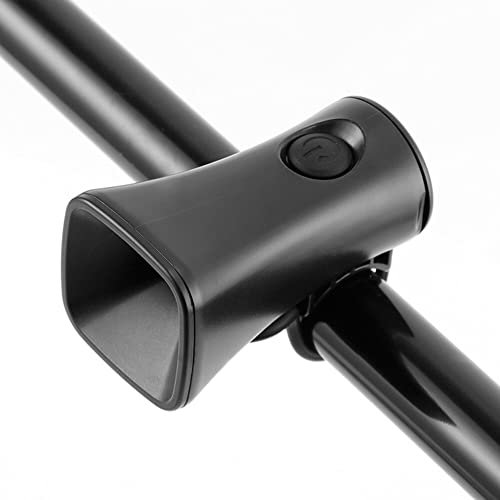 Fahrrad Elektrische Hupe,Tragbar Fahrradhupe Mountainbike Klingel wasserdichte Fahrradklingel mit Lautem, Knackigem, Klarem Sound für LKW, Auto, Boot, Motorrad und Fahrrad,Batteriebetrieben