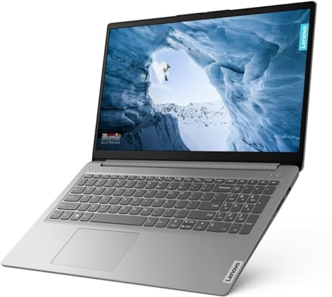 Lenovo IdeaPad 1 Gen 7 Ordinateur portable 15,6 FullHD (Intel Core i5-1235U, 16 Go RAM, 512 Go SSD, Intel Iris Xe Graphics, sans OS) Clavier QWERTY espagnol