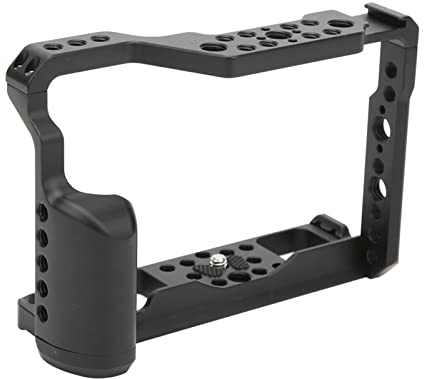 Reflex Numérique Rig Cage, en Alliage D'aluminium Multi Trous Extension Accessoire Cage XT2 Fujifilm pour Fuji XT2 Xt3 Stabilisateurs de Protection Prend en la Caméra sans