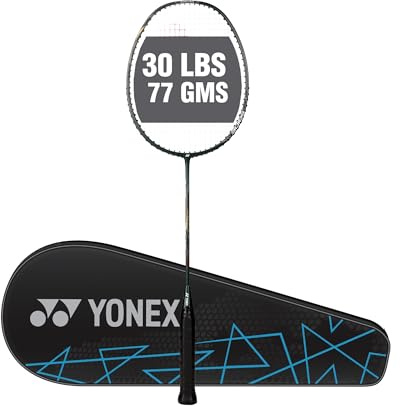 Yonex Astrox Badmintonschläger Lite 43i besaitet, 5U4 | Graphit-Badmintonschläger für fortgeschrittene Spieler | 13,6 kg Spannung, 5U G4 - Dunkelgrün
